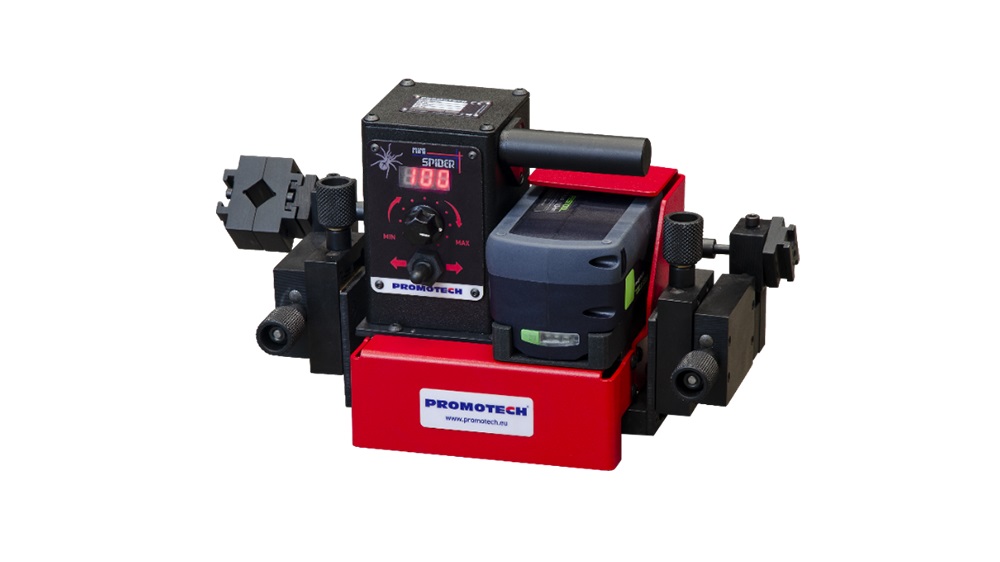 جوش باطری خور (شارژی) 25 وات جهت جوش کاری پیوسته مدل MINI-SPIDER ساخت پروموتک لهستان