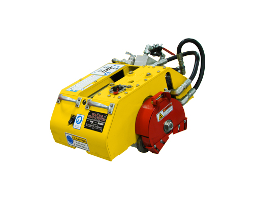 برش ، پخ زنی و تراش کاری زنجیری لوله با درایو هیدرولیکی مدل Trav-L-Cutter Model HE Hydraulic Kit ساخت وش آمریکا