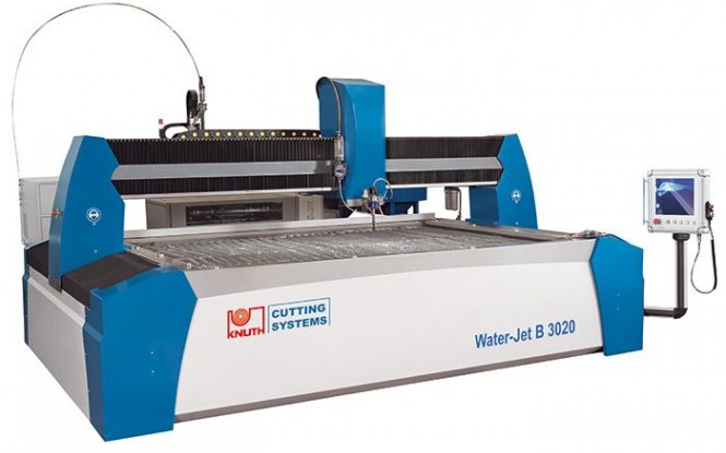 واترجت فشارقوی جهت برش با آب مدل Water-Jet B ساخت کنوت آلمان