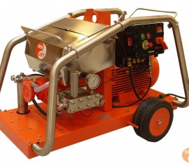 واترجت های الکتریکی (برقی) ضد انفجار ATEX 2000 بار فشارقوی جهت شستشونظافت صنعتی با آب مدل CEX-40 ساخت دن جت دانمارک